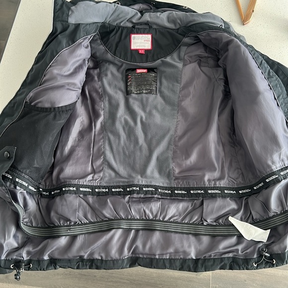 Mountain Warehouse Extreme Rocco Arctic Air Padded Extreme Jacket Black Size 8 - Picture 12 of 17